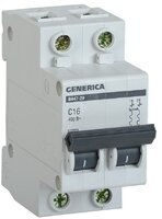 Авт.выкл. 2п 40А GENERICA  я01