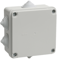 Коробка КМ41233 100х100х50 IP44 (серая)   я01