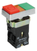 Кнопка LAY5-BW8465 "I-O"  с подсв. ИЭК, 6555