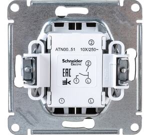 Выкл. 2СП Атлас карбон Schneider Electric      , 8210