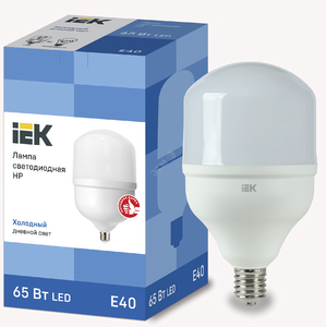 Лампа LED Е40  65W 6500   ИЭК  , 2177