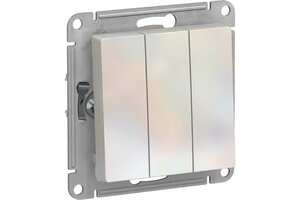 Выкл. 3СП Атлас жемчуг Schneider Electric      , 7834