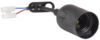 Шнур с патроном (пластик черный Е27)   ИЭК, 6192