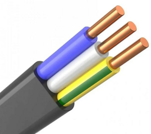 Кабель ВВГ нг LS 5х50 МЖ (ГОСТ) , 8256