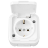 Розетка 1ОП евро IP54 297-Пр      , 8189