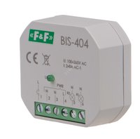 Реле импульсное(бистабильное) BIS-404 2-х секц. F&F