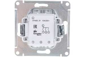 Выкл. 3СП Атлас белый Schneider Electric      , 7831