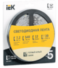 Лента светодиод. 120LED 9,6W IP65 3000+6500К (5м) ИЭК, 3750