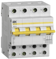 Выкл.разъед.ВРТ-63 4п 63А, 3 поз.   ИЭК