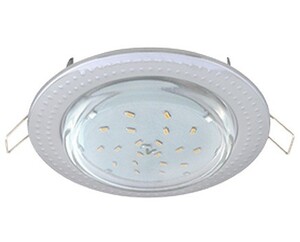 Свет-к ЛВО-11 GX53 H4 "чеканка" хром  Ecola  я01, 4804