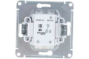 Выкл. 1СП прох.Атлас жемчуг Schneider Electric      , 7868