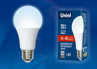 Лампа LED Е27 10W 4000 А60 24-48V Uniel