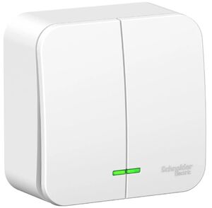 Выкл. 2ОП Blanca белый м/п  Schneider Electric, 7679