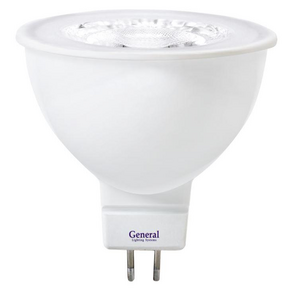 Лампа LED GU5.3 8W 3000 MR-16 GENERAL  я01 , 4970