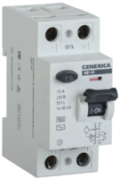 УЗО 2п 25А/30мА GENERICA  я01