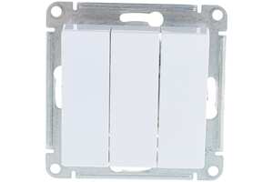 Выкл. 3СП Атлас белый Schneider Electric      , 7830
