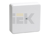 Коробка клем. КМ41212 75х75х20 свет.дерево  я01 