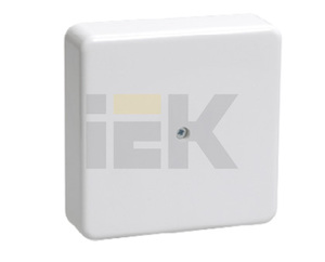 Коробка клем. КМ41212 75х75х20 свет.дерево  я01 , 3884