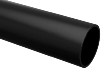 Труба гладкая d25мм (3м) черная