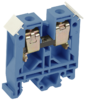 Клем.зажим ЗНИ-6мм 50А синий   ИЭК, 5560