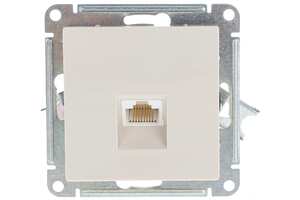 Розетка комп.1СП RJ-45 Атлас бежевый Schneider Electric      , 7860